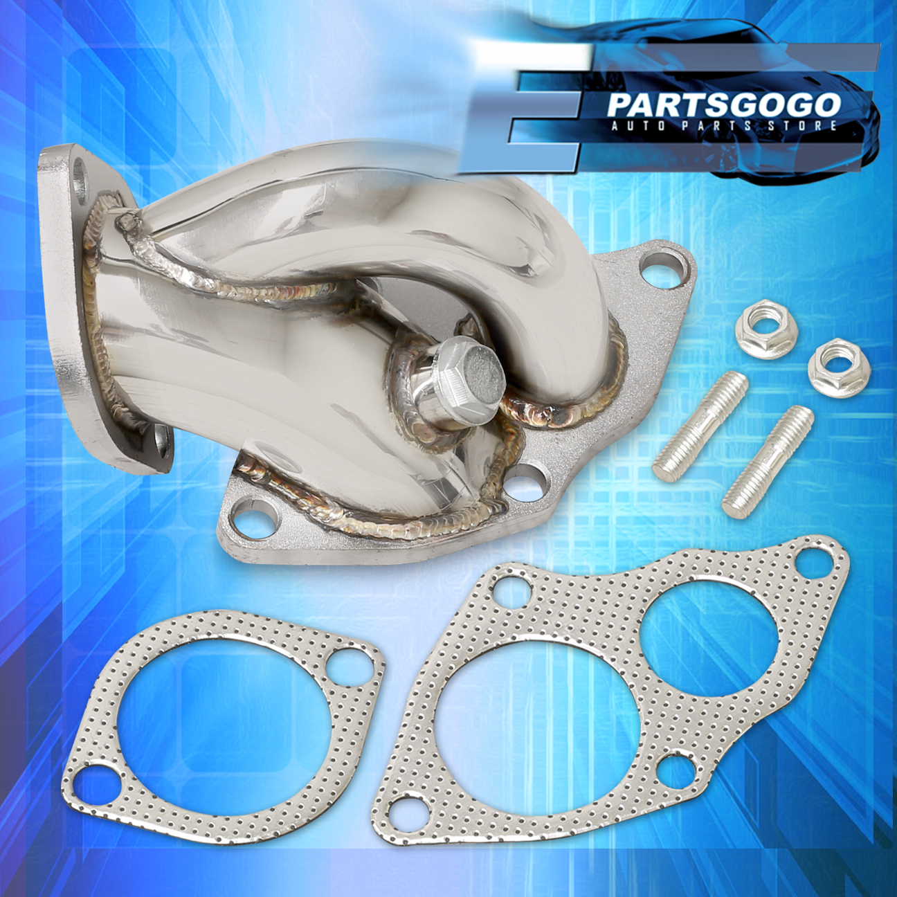 For 90-99 Eclipse GST GSX 4G63 Stainless Steel TD05 Turbo Outlet